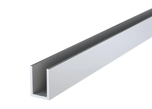 U-channel formed metal profile